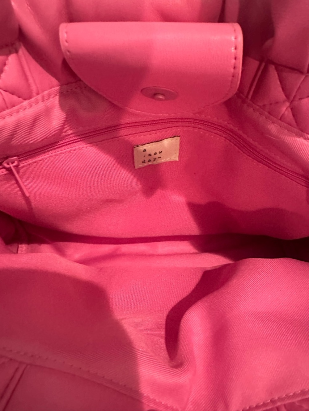 Pink Quilted Tote Bag - Women - Picture 2 of 7